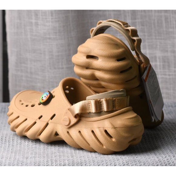 New! Size: 3 Men/5 Women | Crocs Echo Clog | Color: Wheat | 207937-209 main image 15